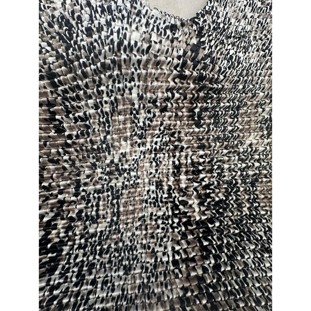 Cache Metallic Knit Tank Top in Gold and Black - Picture 6 of 7